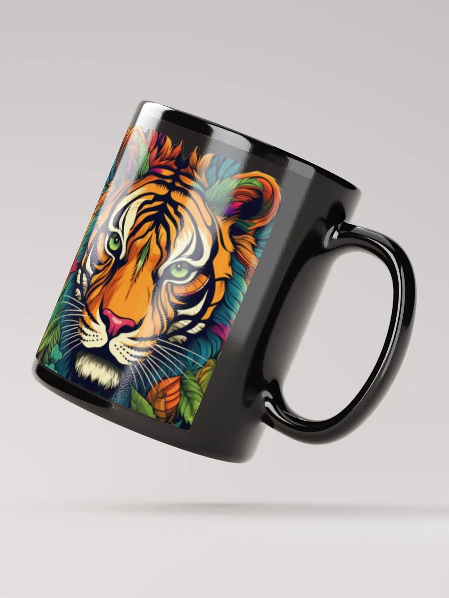 "Tiger Trio Vivid Mug – Bold Wildlife Coffee Cup with Striking Tiger Design!" product image (4)