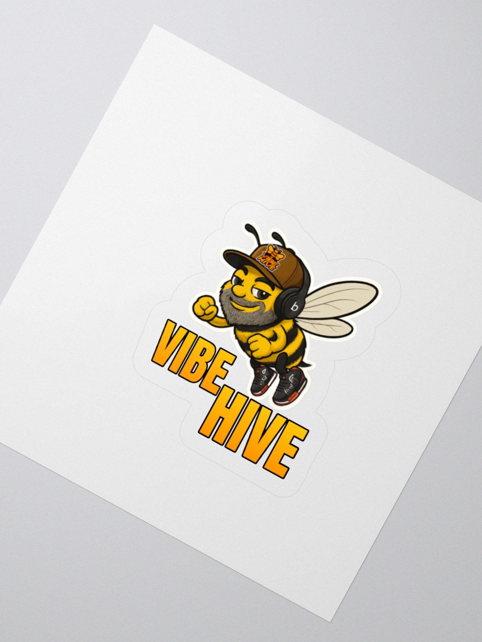 Bearded Bee Vibe Hive Stickers product image (6)