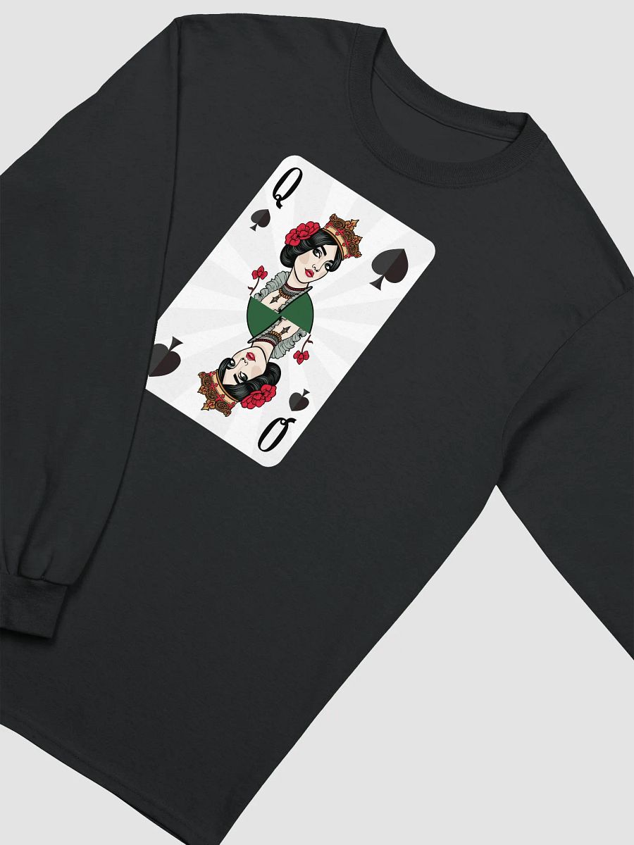 Queen of Spades Symmetry Long Sleeve Tee product image (36)