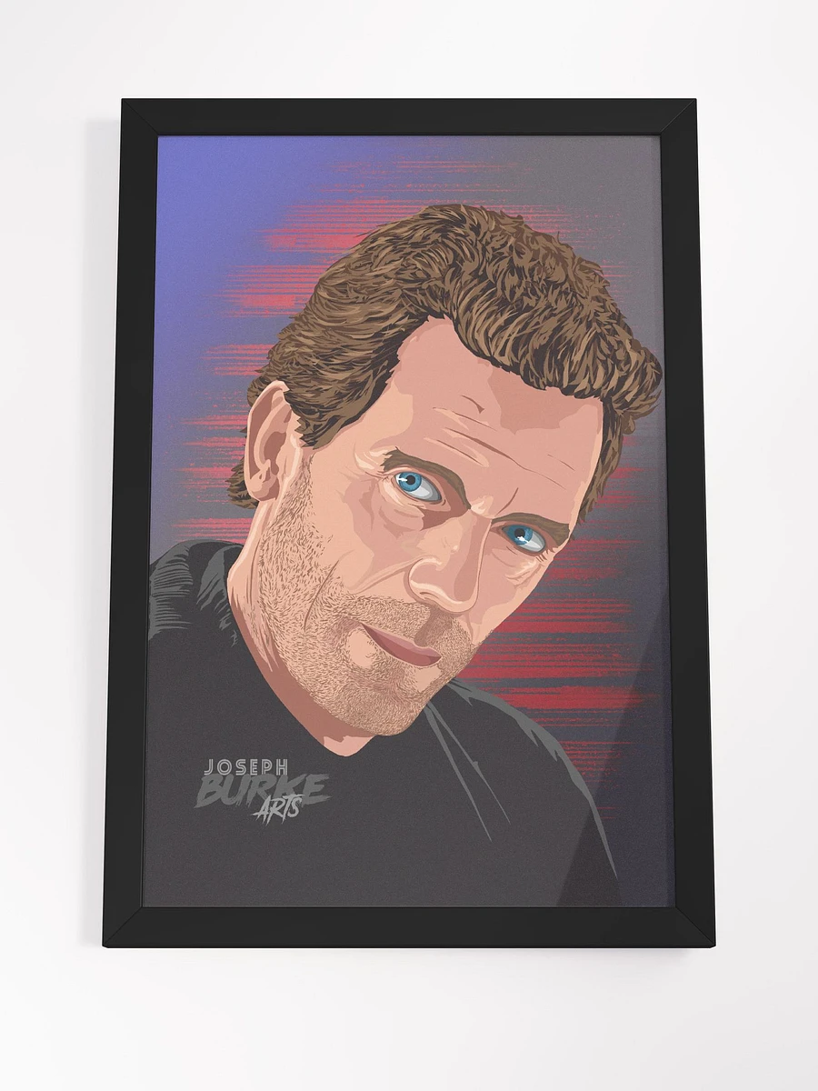 Dr. Gregory House M.D. Hand Drawn Vector Framed Art product image (4)