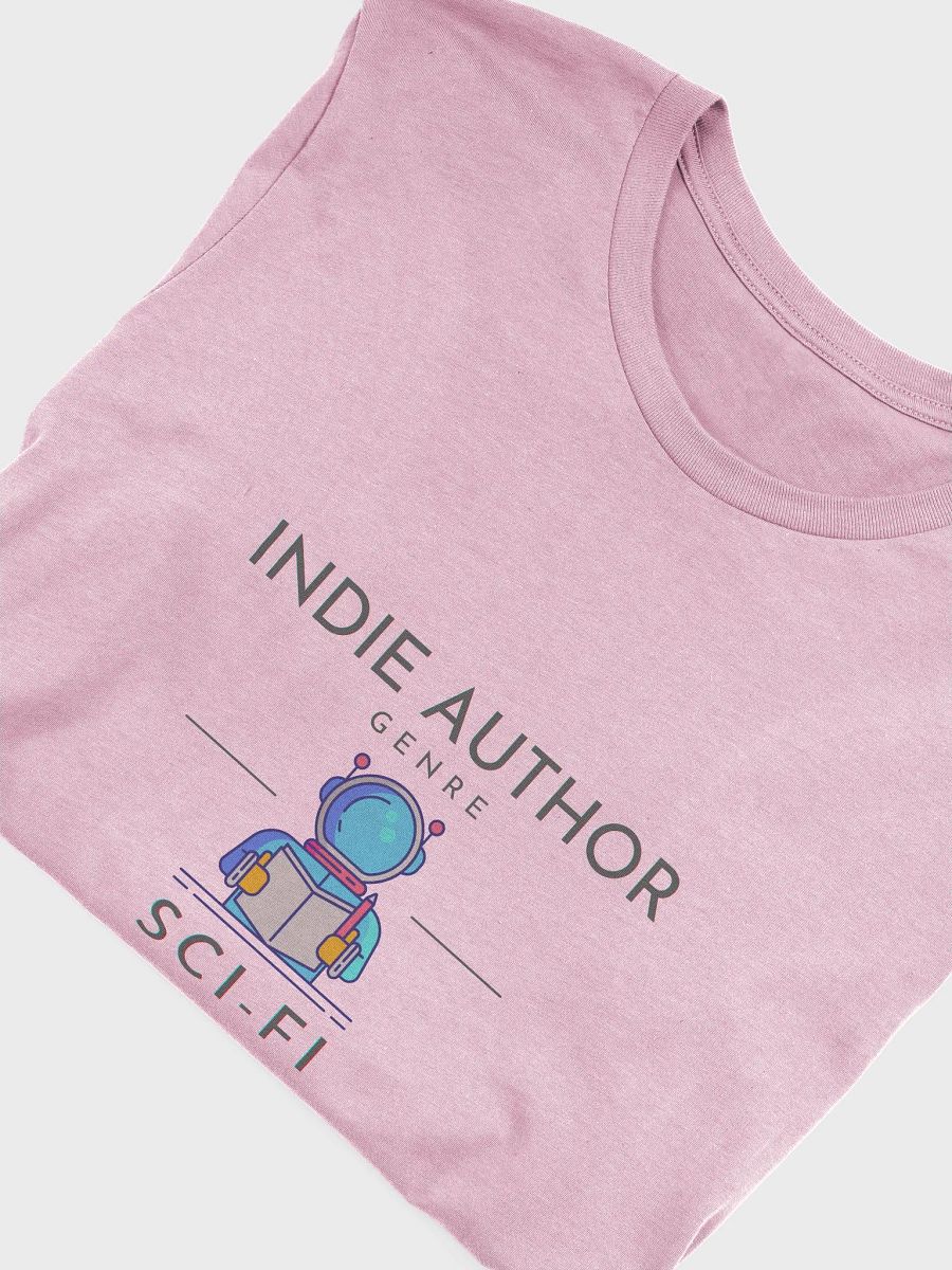 Indie Author Genre Sci-Fi pink t-shirt product image (5)