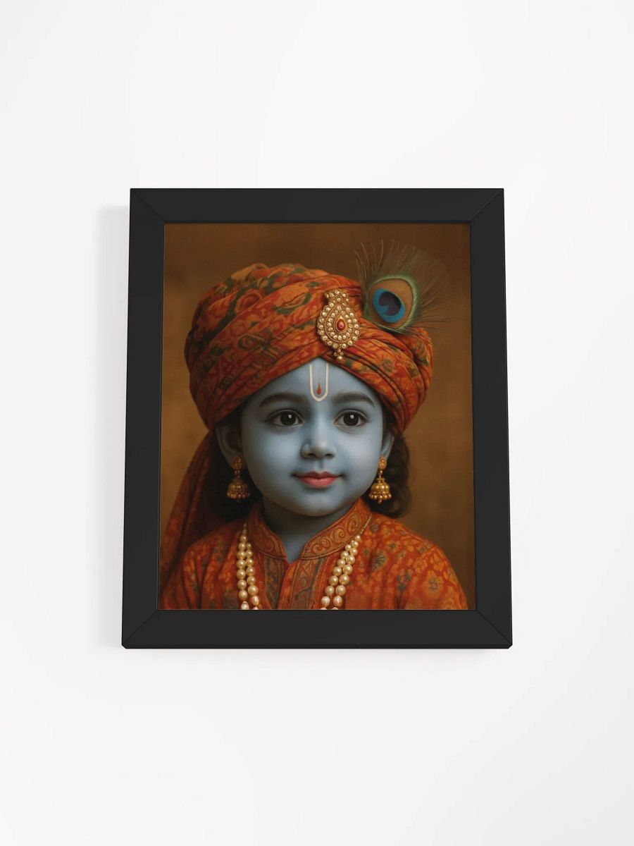 Cute Little Krishna in Rajasthani Dress product image (4)