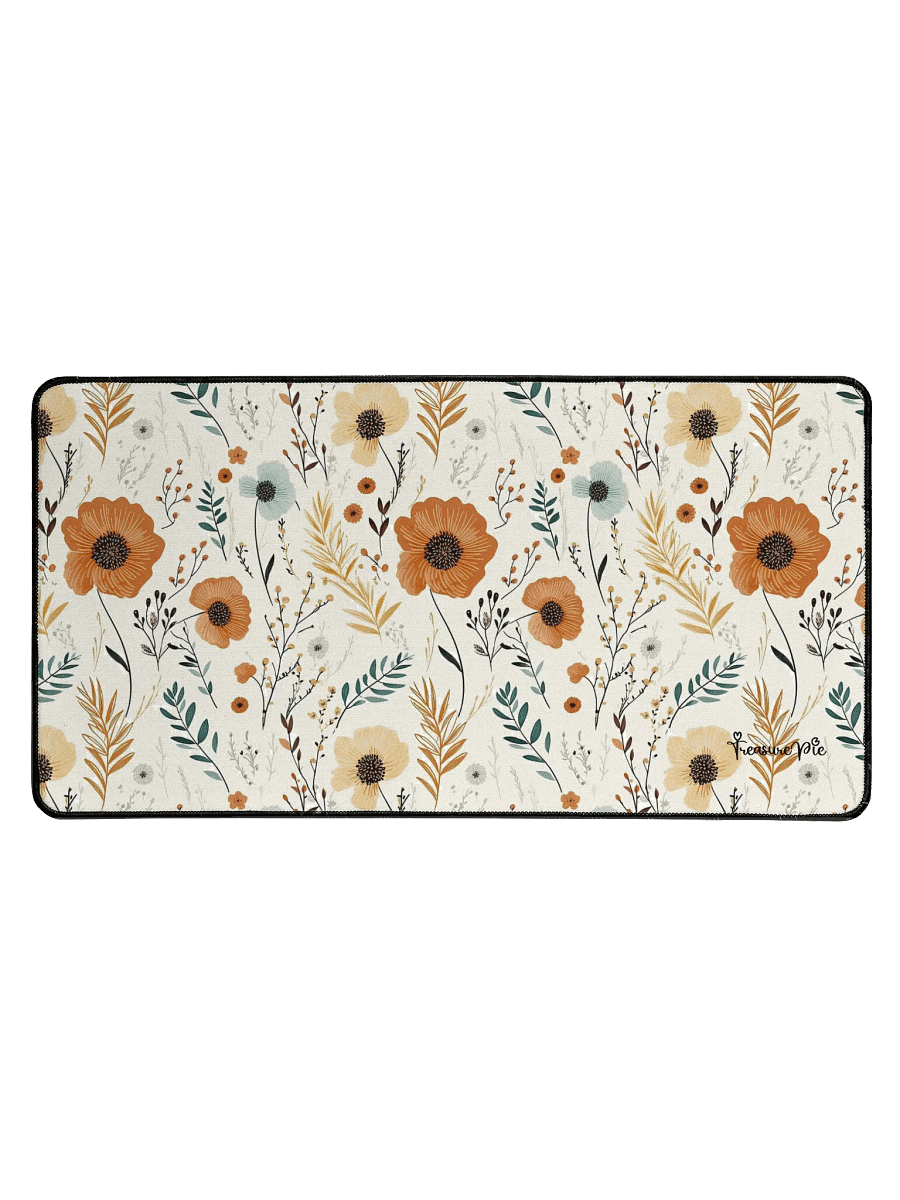 Floral Pattern Desk Mat by Treasure Pie product image (1)