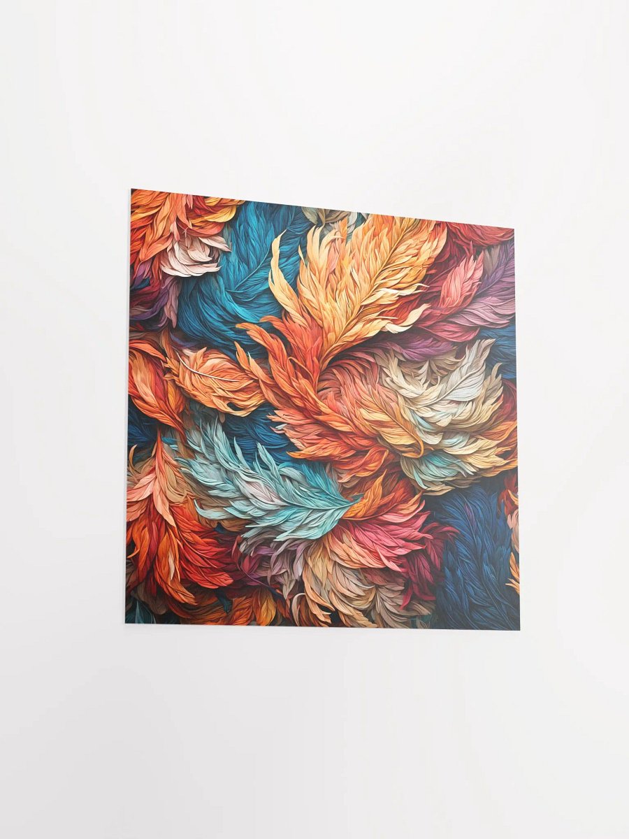 Bright and vibrant feather product image (5)