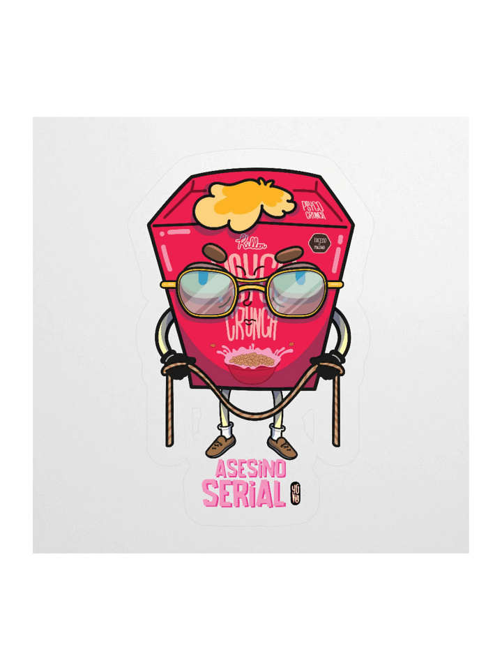Asesino Cereal - Sticker (Kiss Cut) product image (1)