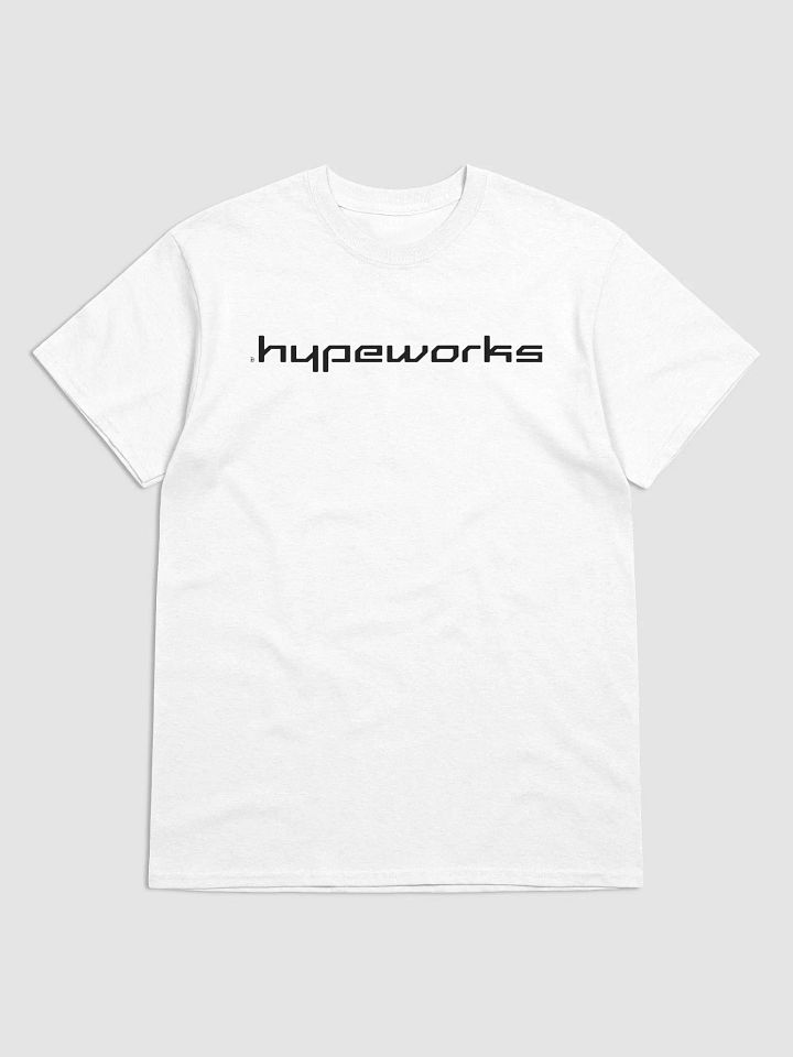 White Black logo T product image (1)