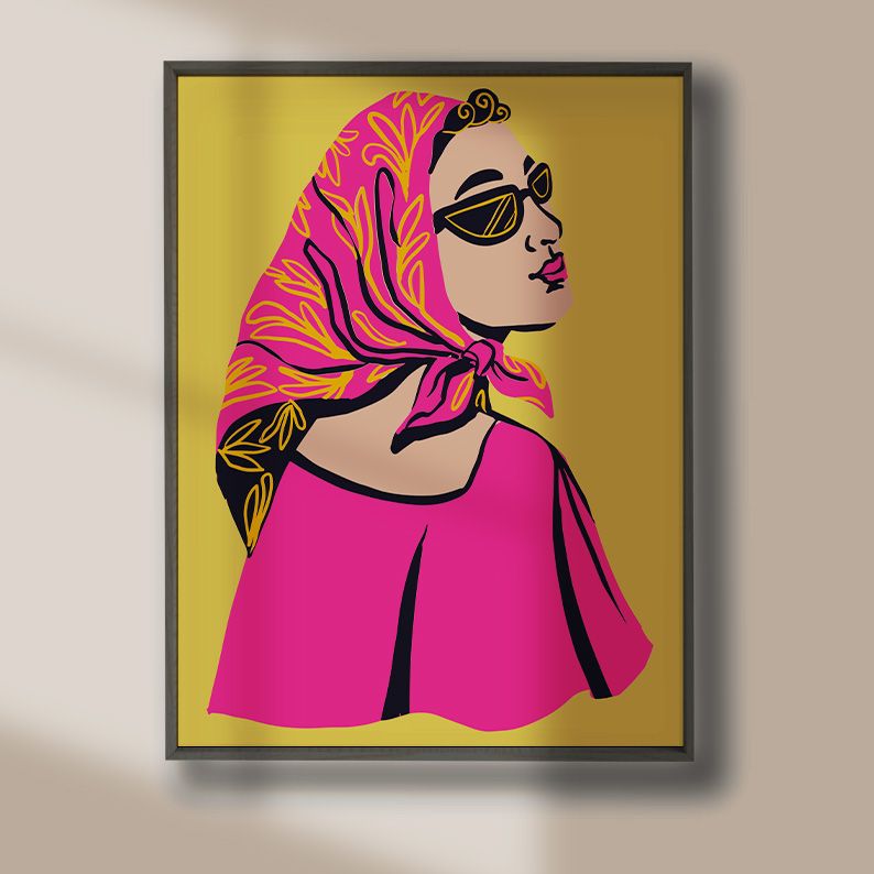 Rock The Moment Retro Gallery Wall Set of 6 DIGITAL Prints product image (8)