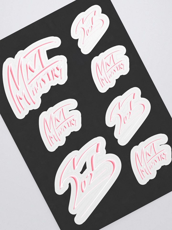 MNT MINISTRY 2025 KISS-CUT STICKERS product image (1)
