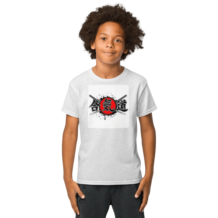 Kids T-Shirt Crossed Samurai Sword product image (1)