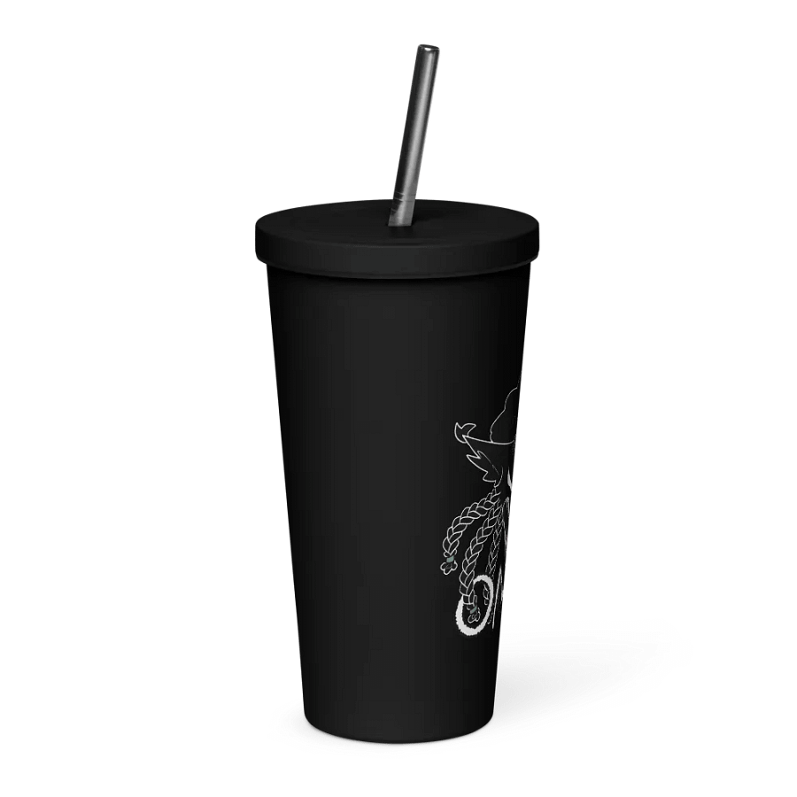 "OMEN" tumbler with straw product image (4)