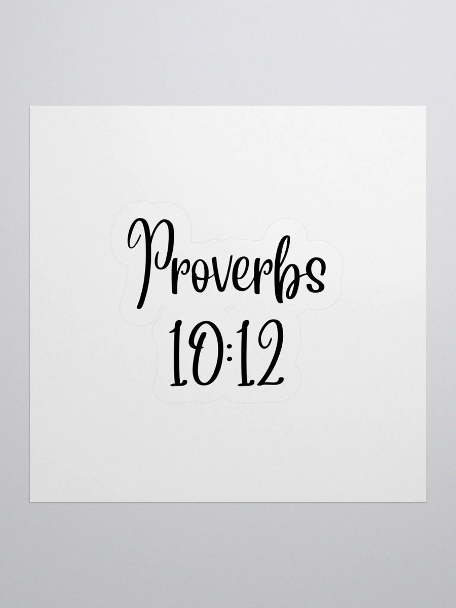 Proverbs 10:12 product image (2)