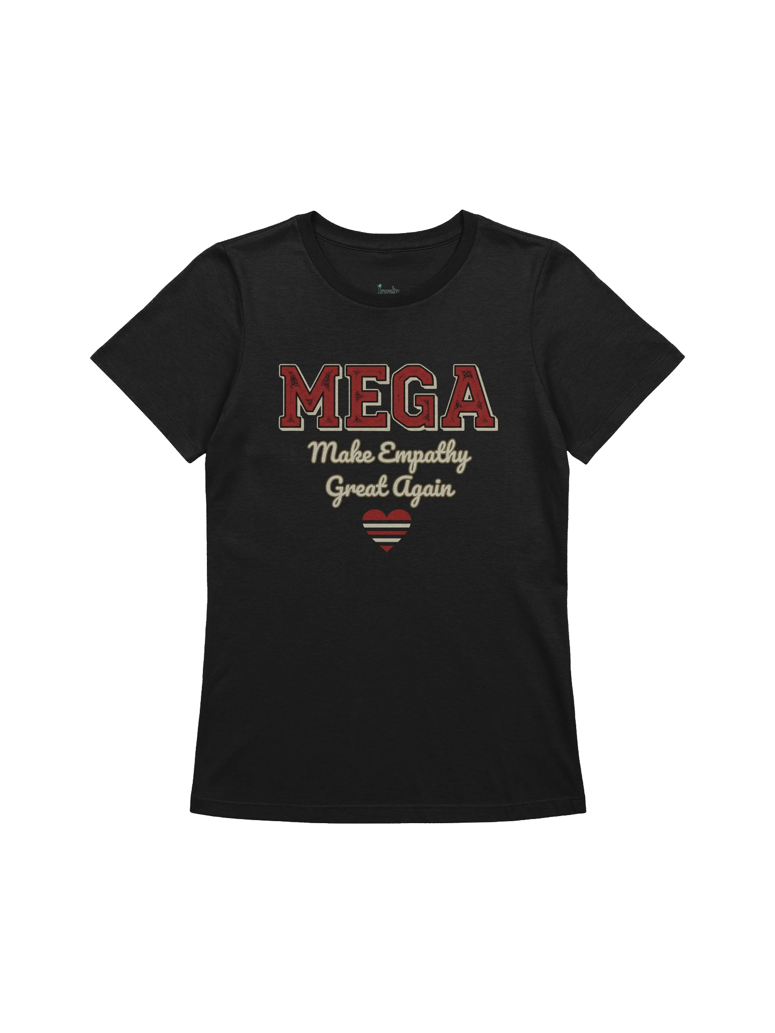 MEGA, women's relaxed-fit, cotton t-shirt product image (1)