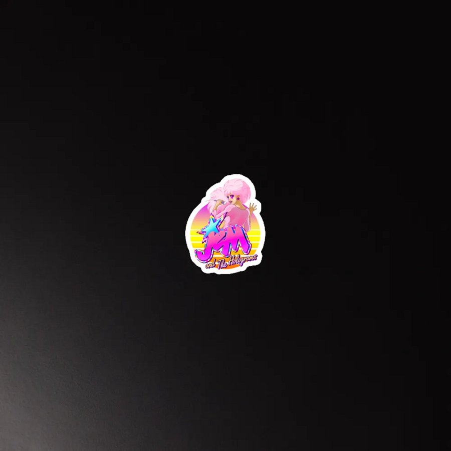 Jem Vaporwave Tribute Magnet product image (5)
