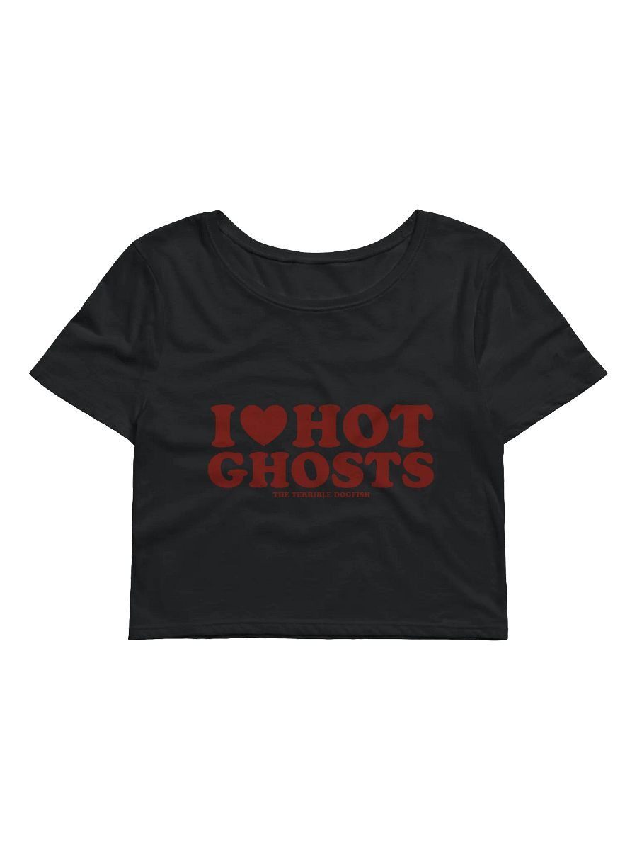 HOT GHOSTS CROP tee product image (1)