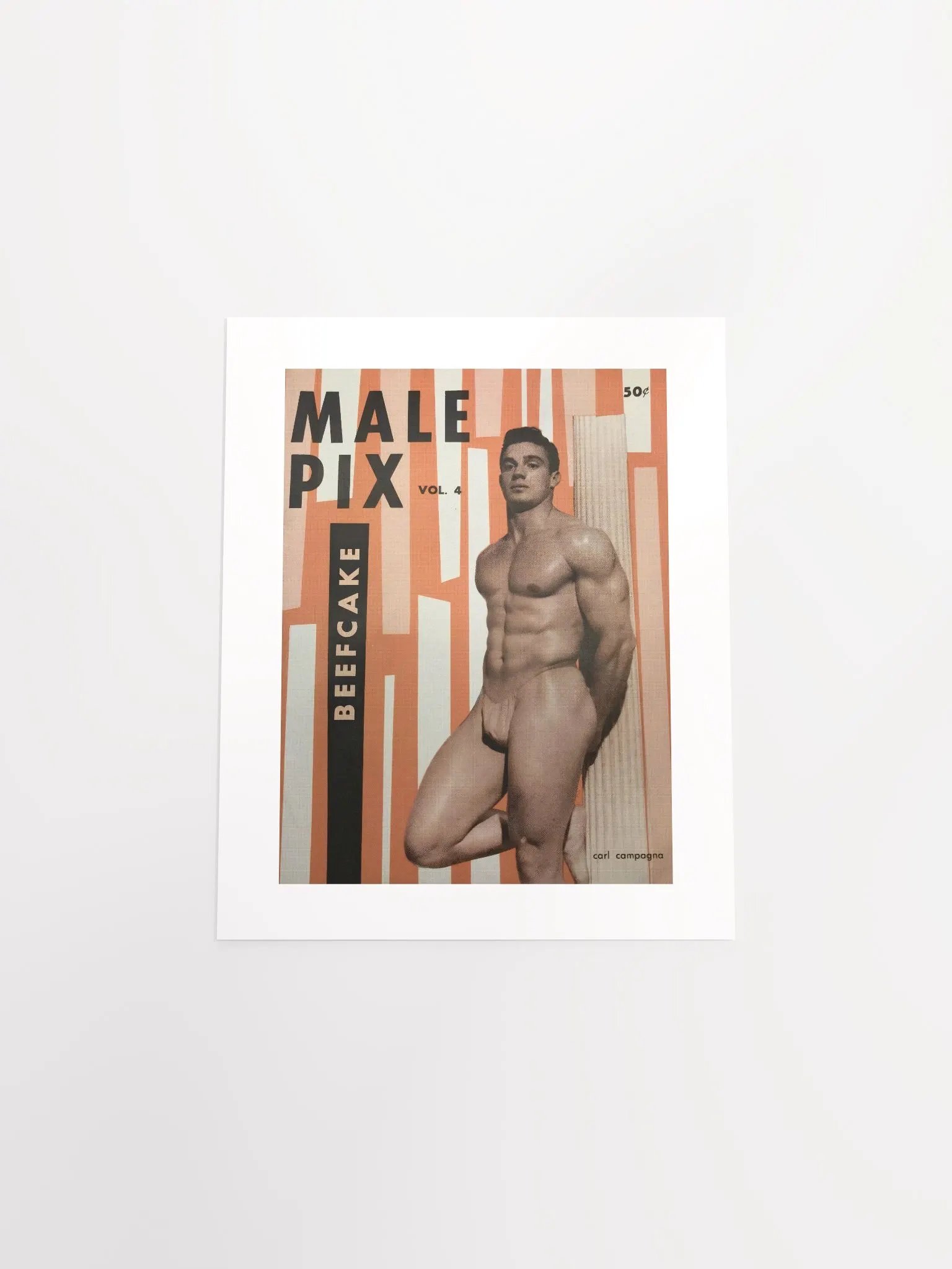 MALE PIX Magazine Cover (Vol.4 = 1959) - Print product image (4)