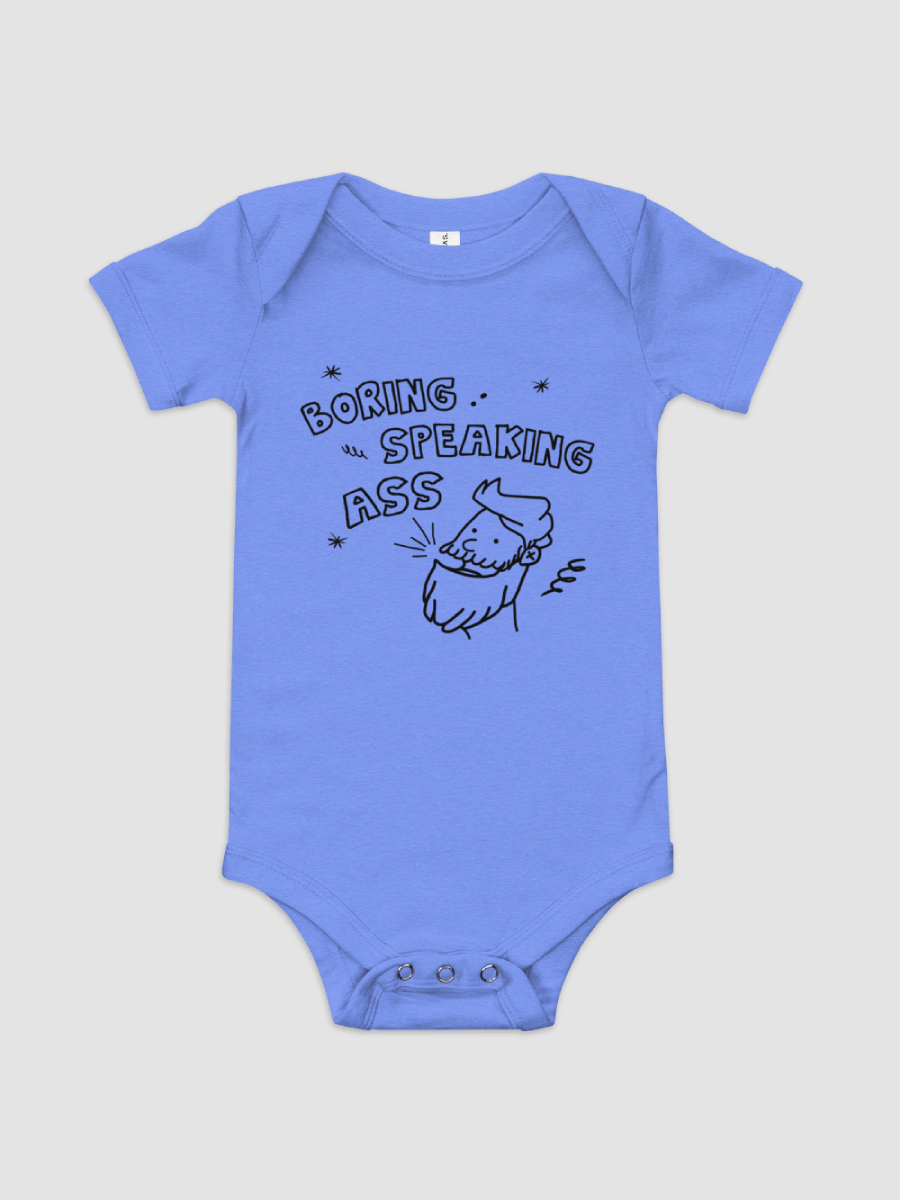 Boring Goo Goo GaGa Ass Baby One Piece product image (1)