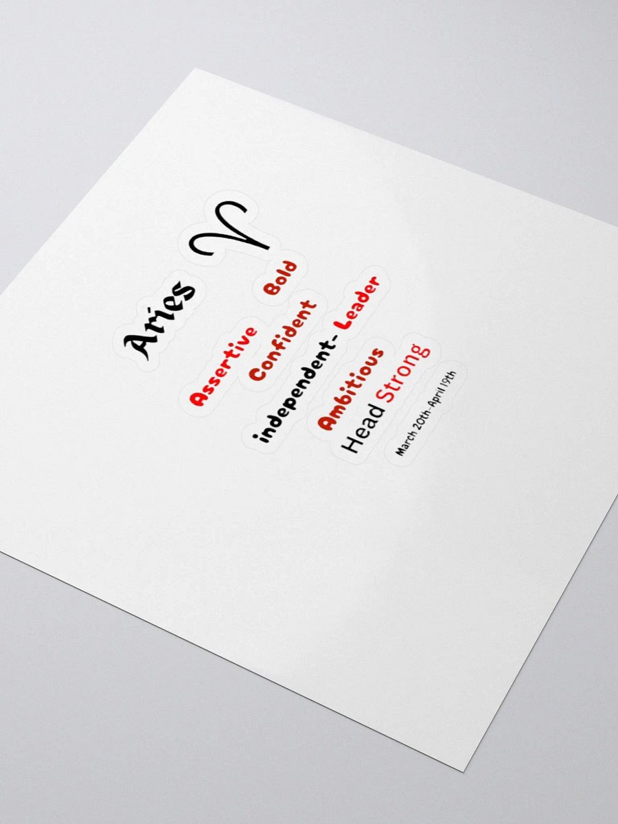 Aries Stickers product image (7)