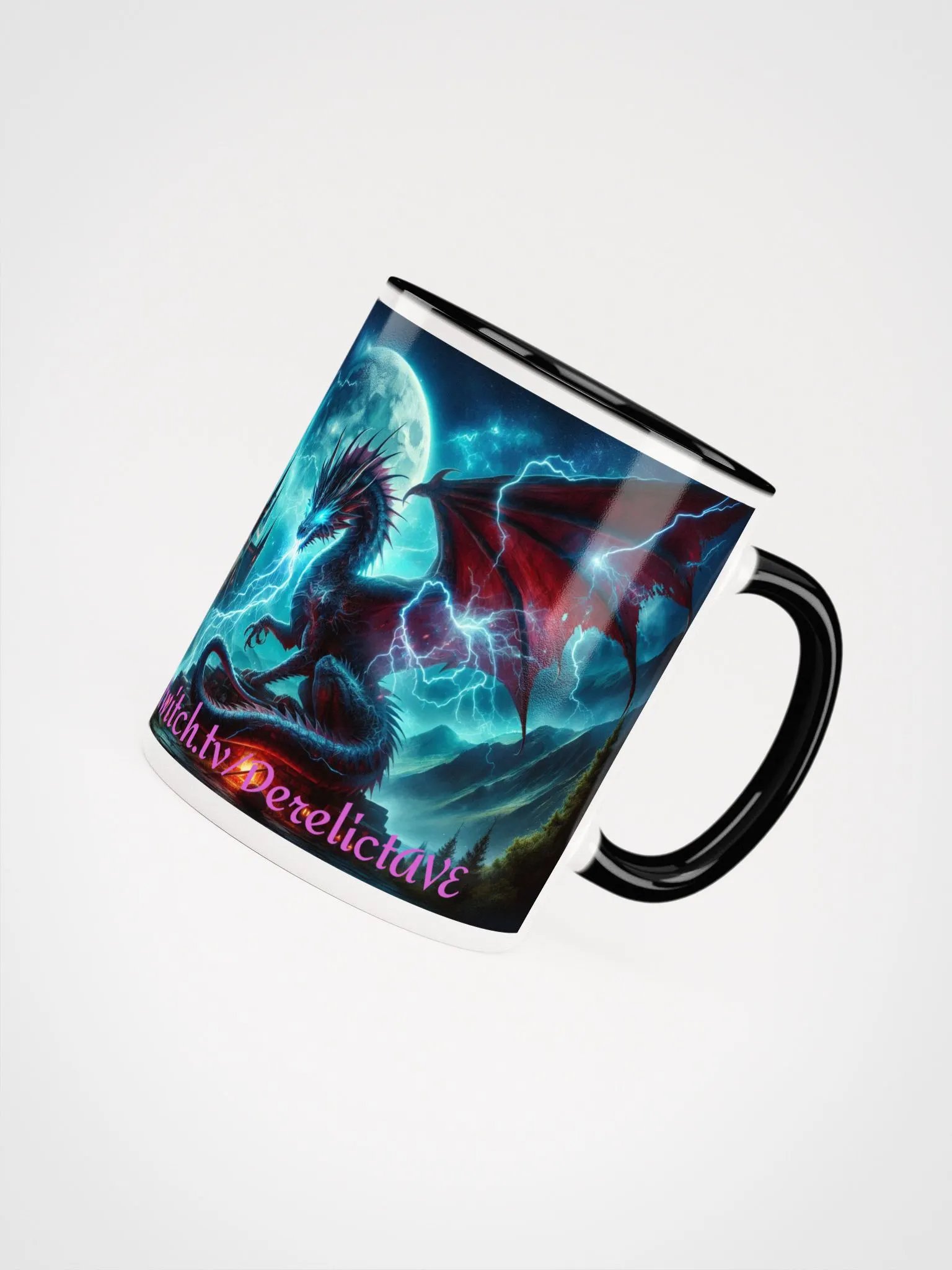 Roaring Dragon Fantasy Ceramic Mug product image (26)