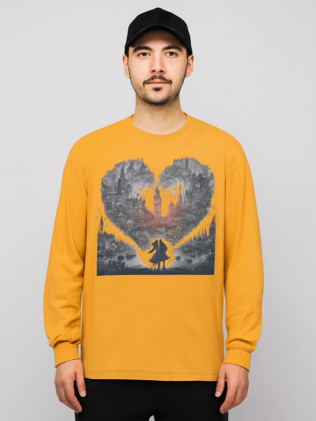 City Love Clock Tower Long Sleeve T-Shirt product image (1)