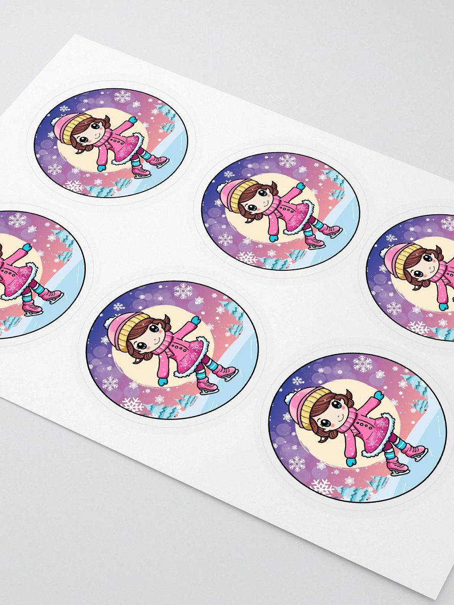 Kawaii Ice Princess Sticker Sheet product image (2)