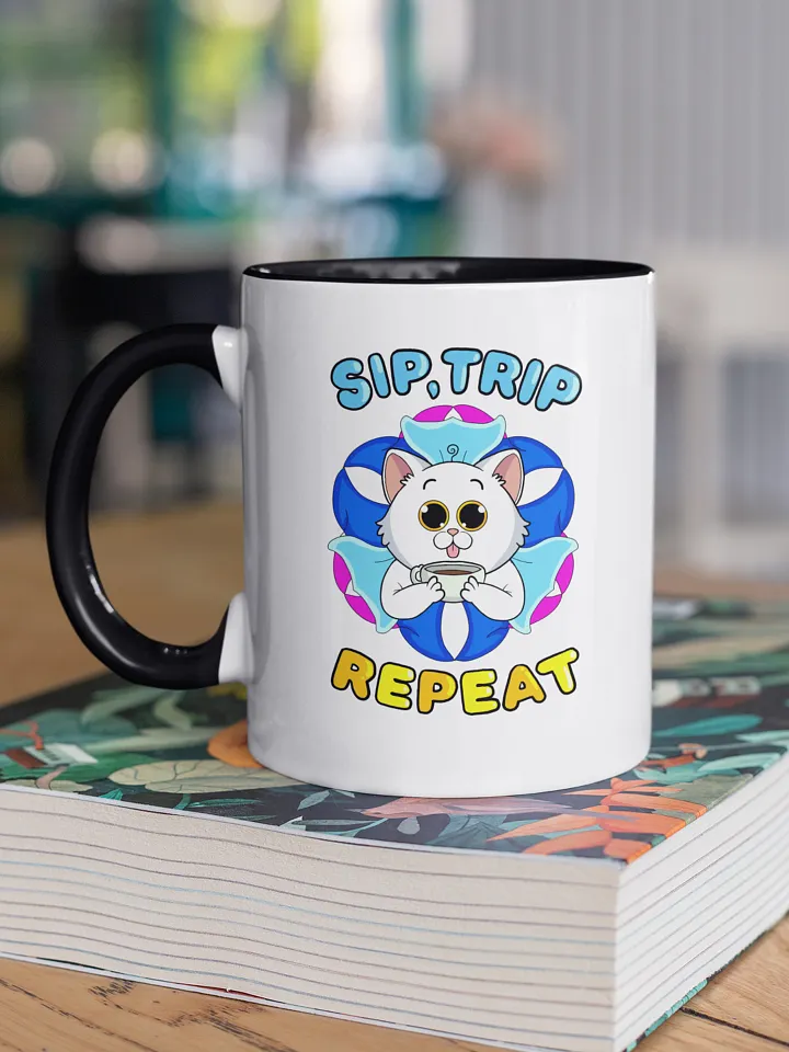 Sip, Trip, Repeat - Mug with Color Inside product image (1)