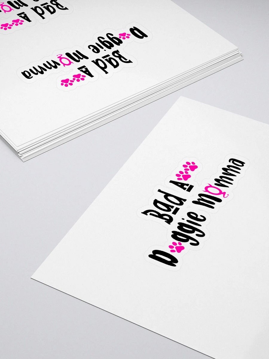 BADoggie Momma Logo Kiss-Cut Sticker product image (4)