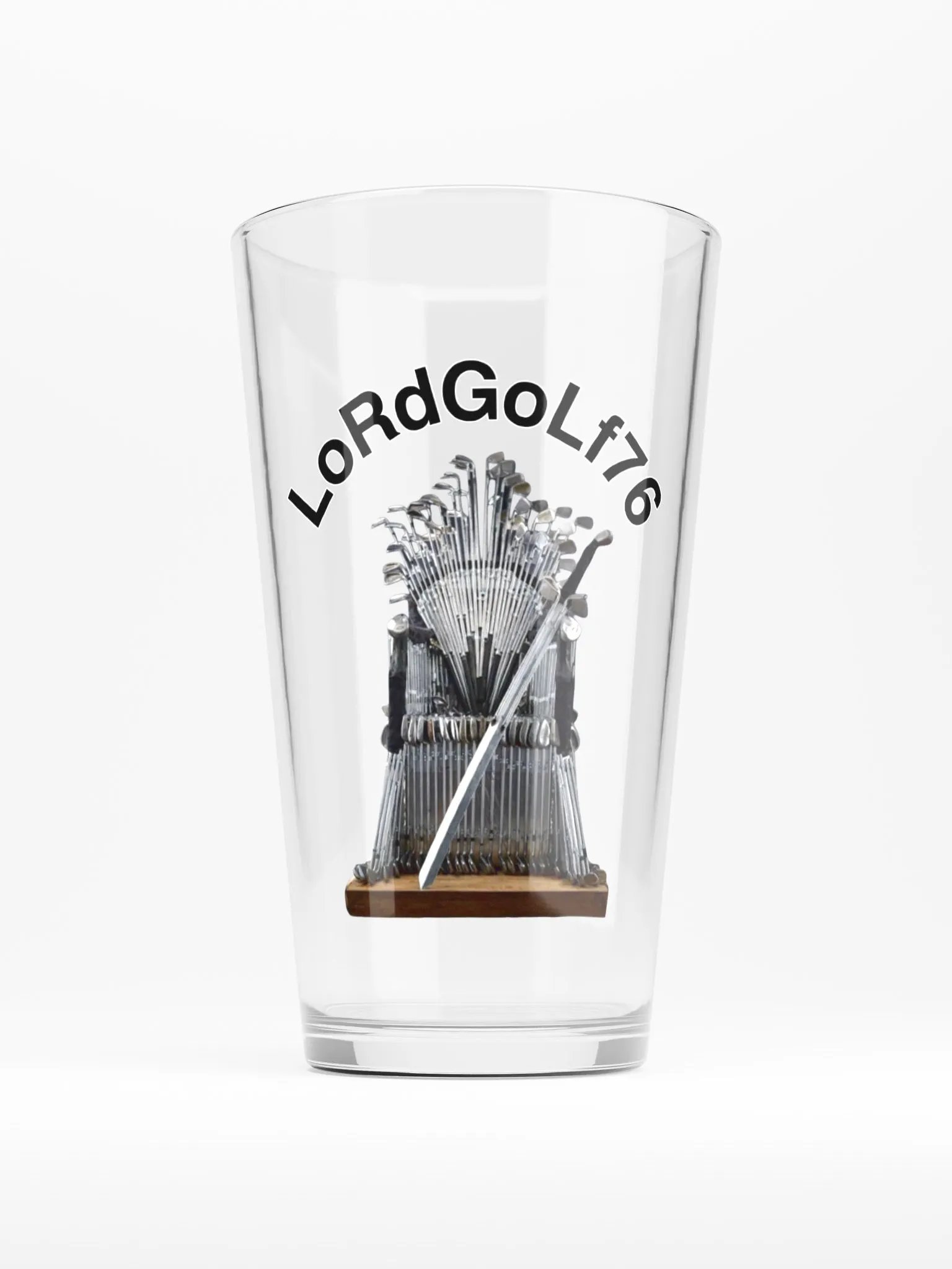 LoRdGoLf76 - Pint Glass product image (1)