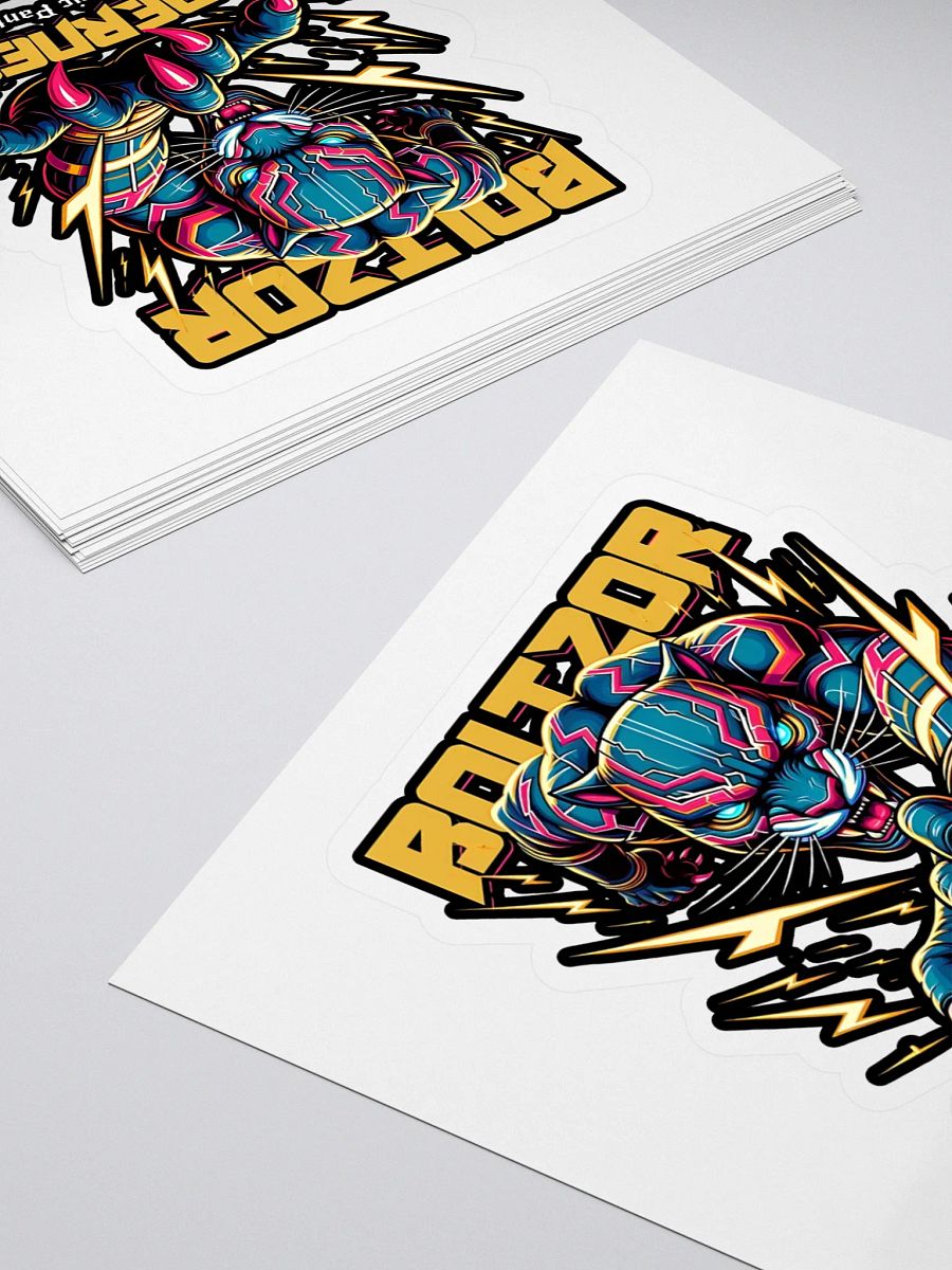 BOLTZOR Electric Panther Stickers product image (4)