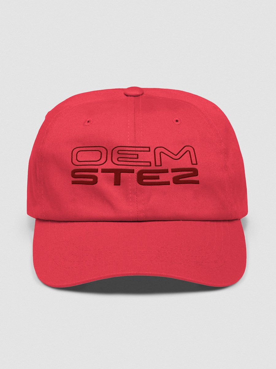 OEM Stez Red Embroidered Cap product image (2)