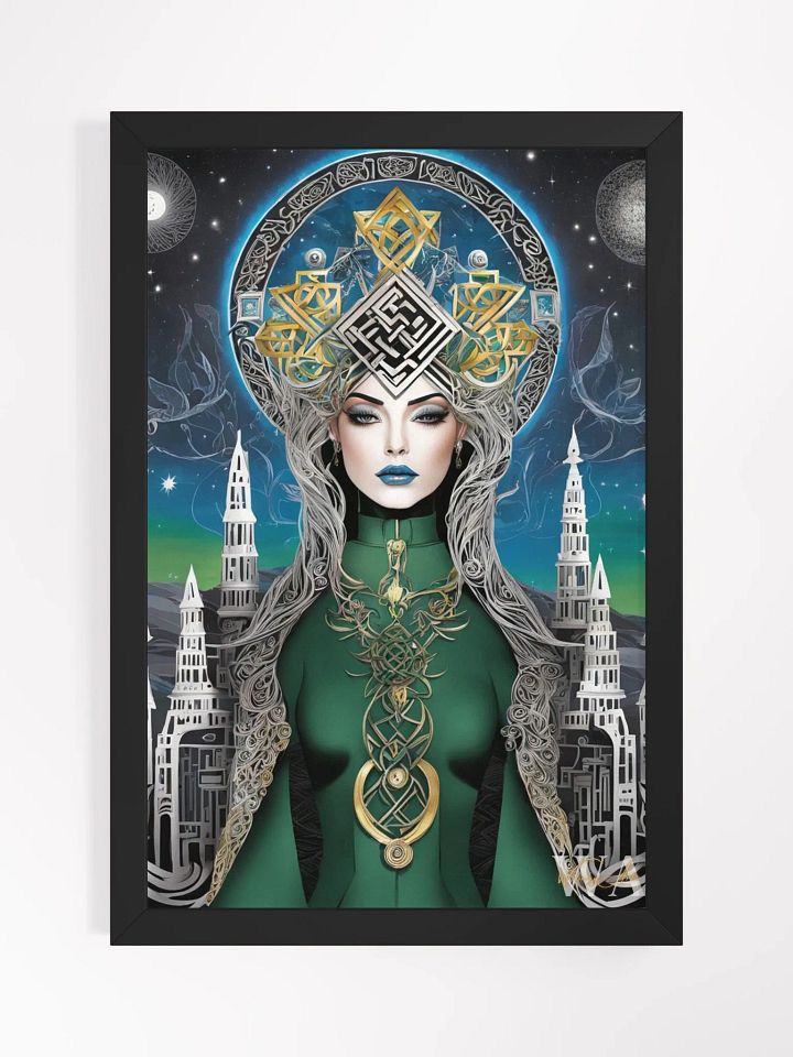 Winter Wiccan 11 - Framed Matte Poster product image (3)