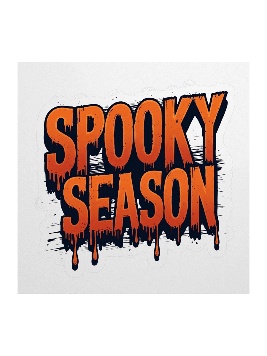The Spooky Season Drip Sticker product image (2)