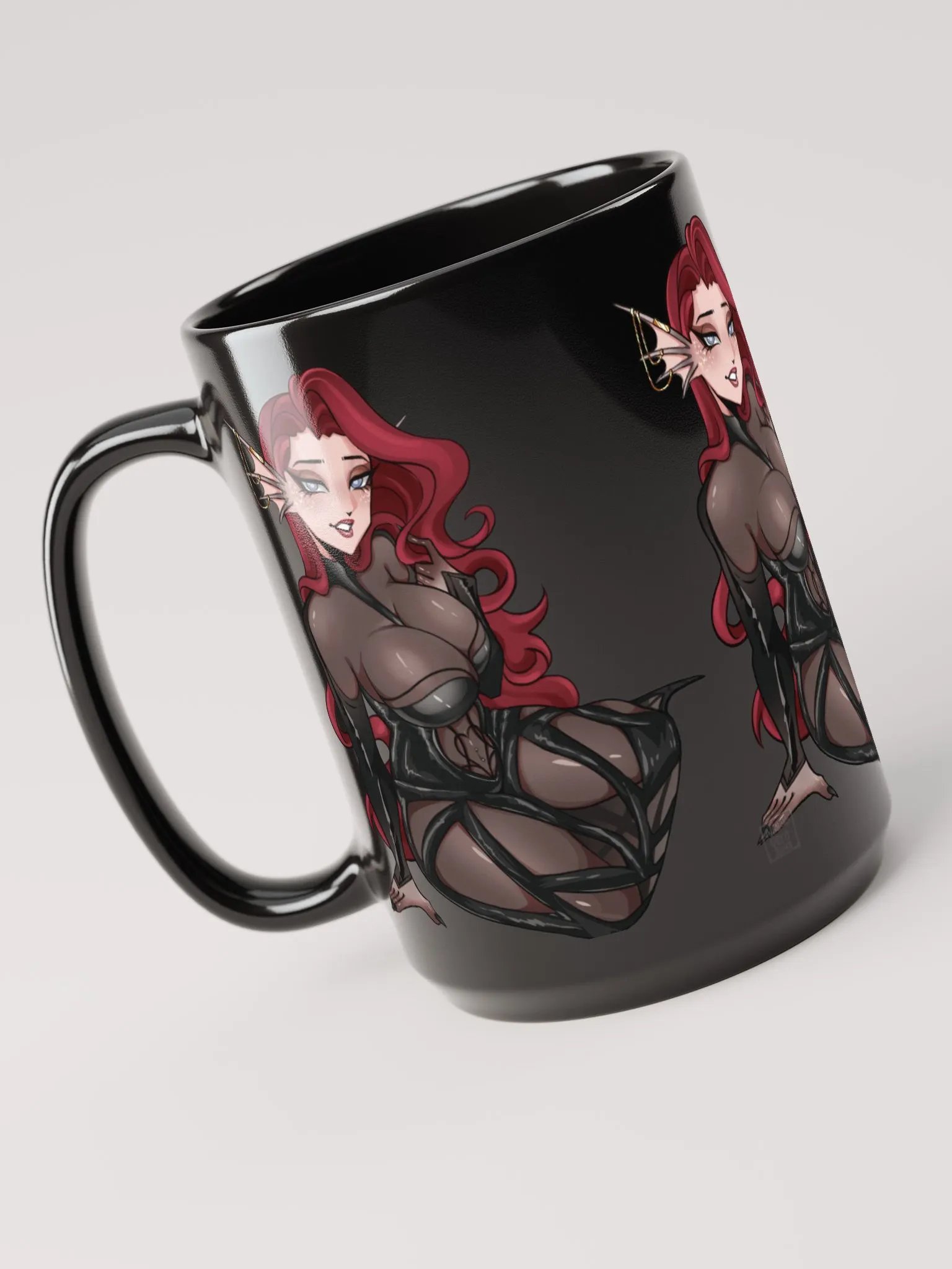 Deadly Thicc Black Mug product image (3)