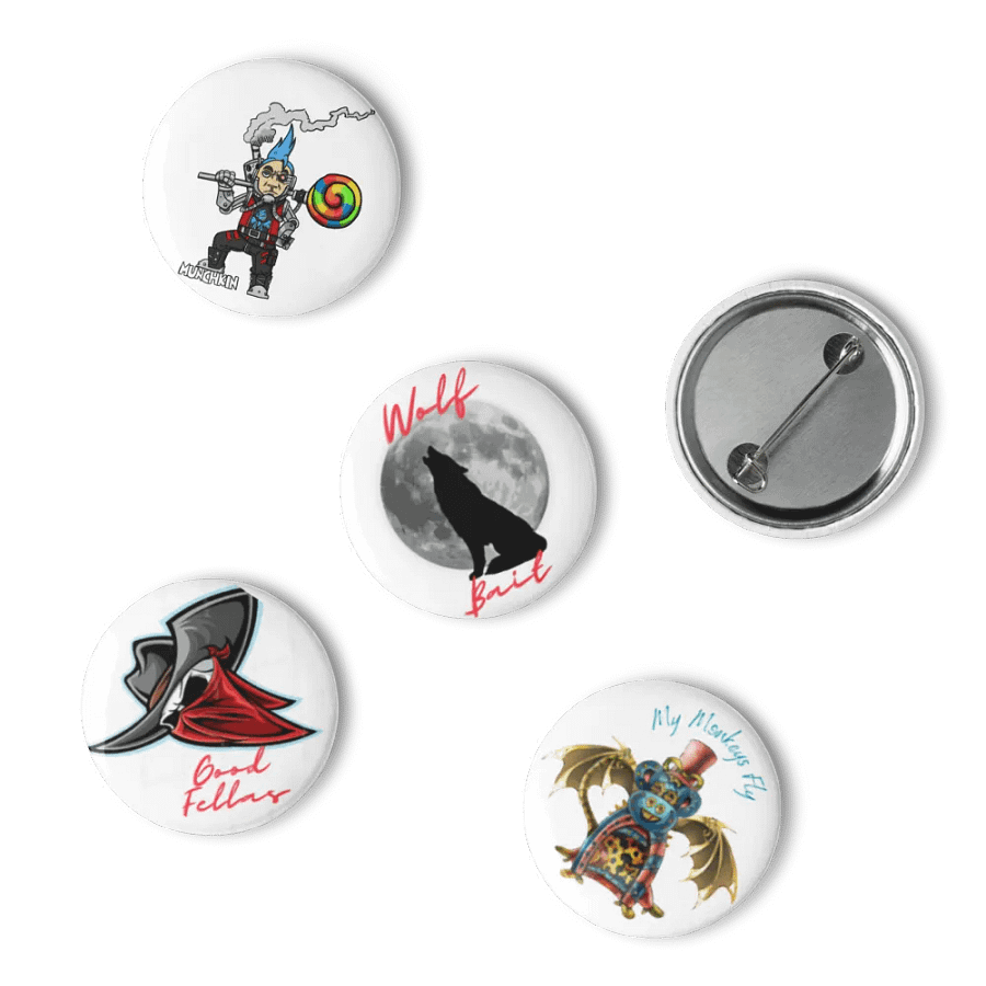 5 Piece Pin Set. Collectors Edition. product image (6)