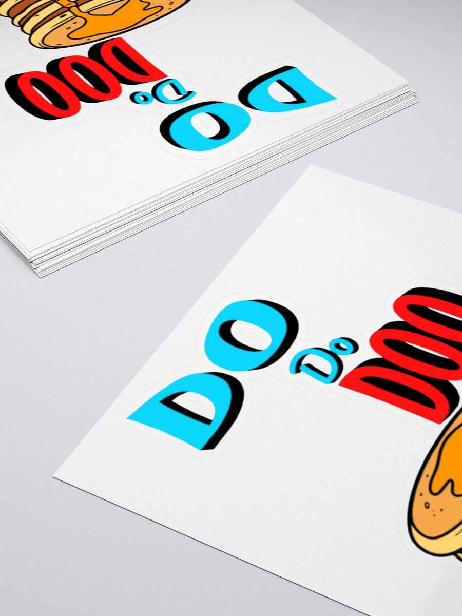 Do Do Doo Pancake - Kiss Cut Stickers product image (4)