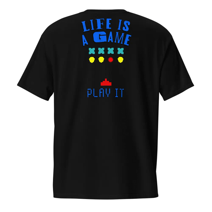 Life is a game - pocket T product image (21)