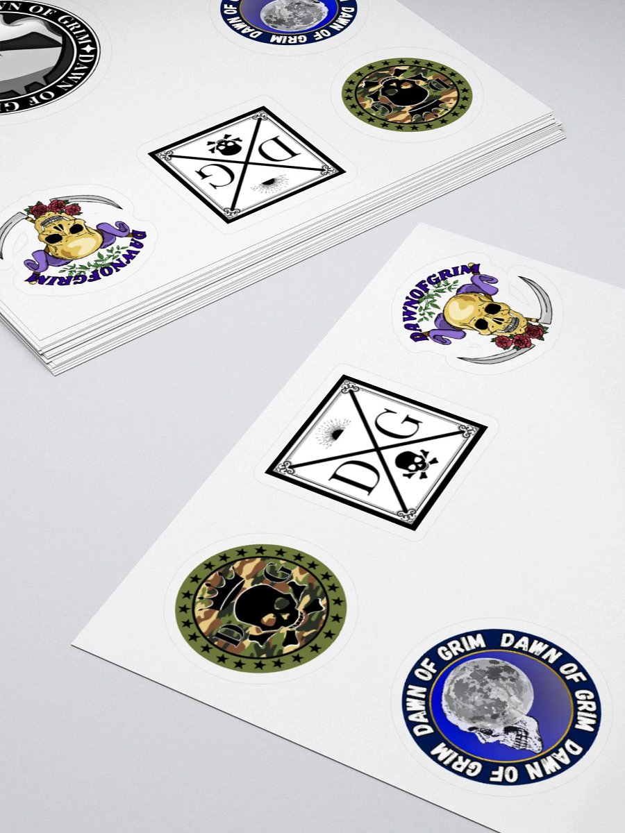 GrimSticker Logo Pack product image (12)