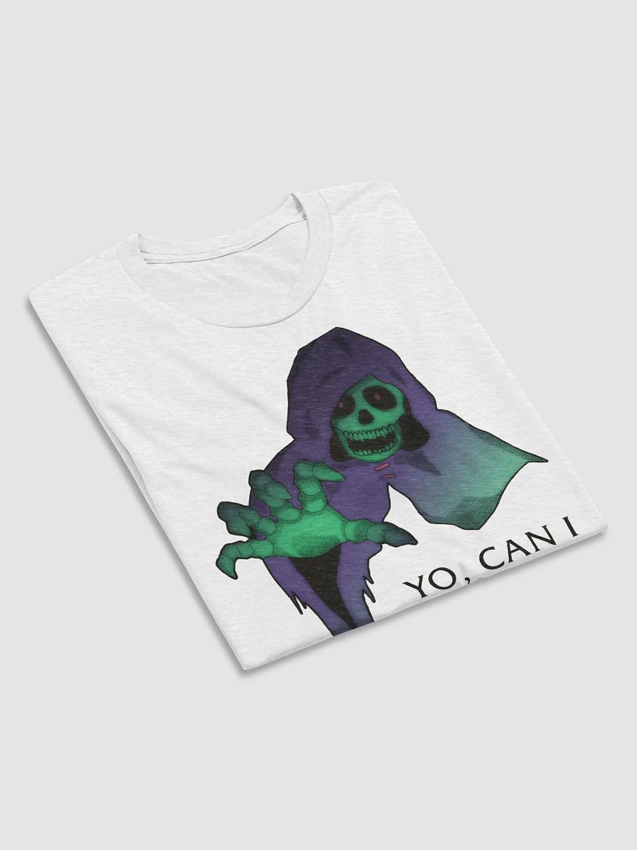 HOODED FIGURE T-SHIRT [WHITE FLECKED] product image (6)
