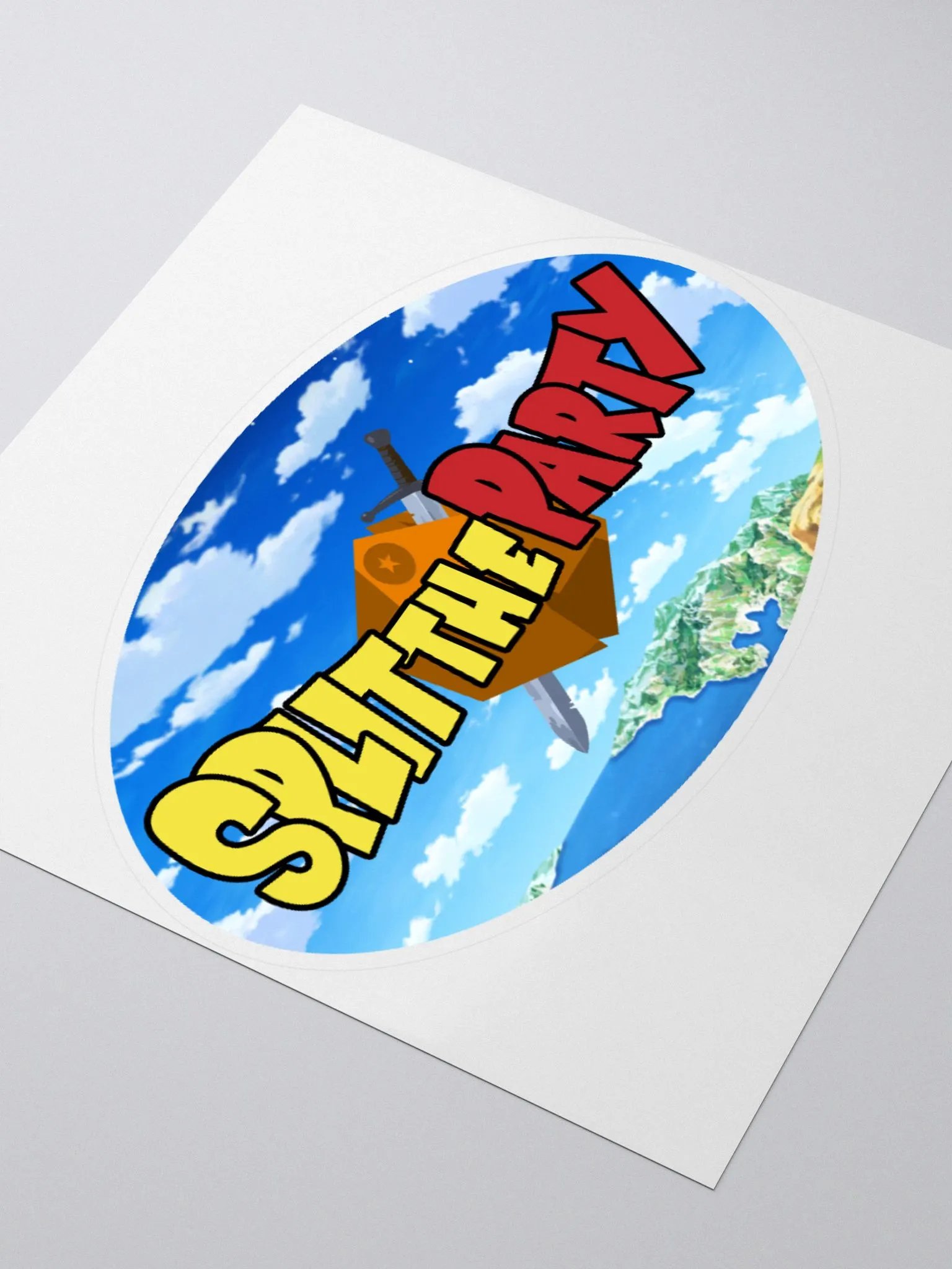 Wyvern Orb - Kiss Cut Parody Logo product image (3)