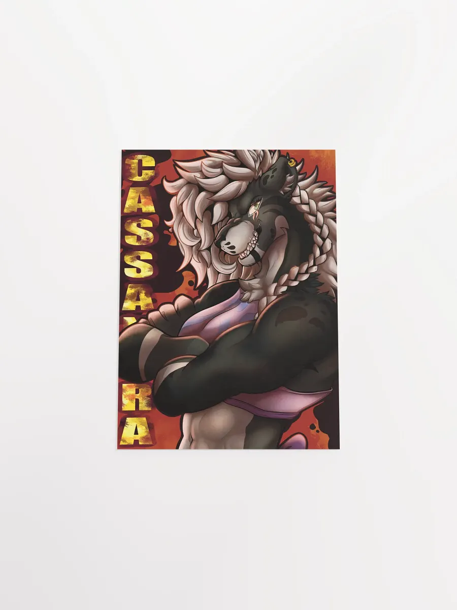 🦁 Cassandra - Matte Poster product image (4)
