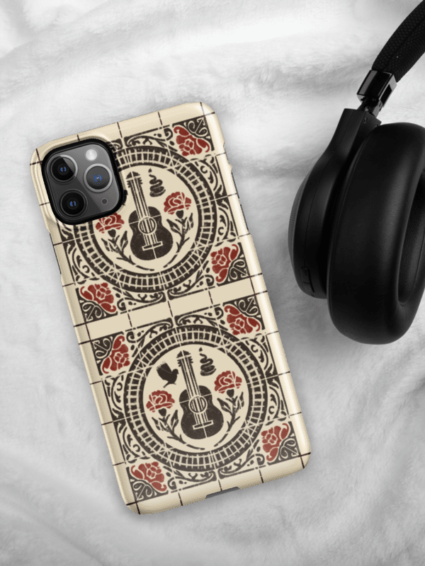 Hadestown Spanish Tile iPhone Case – Snap-On Broadway Mythology Phone Cover product image (1)