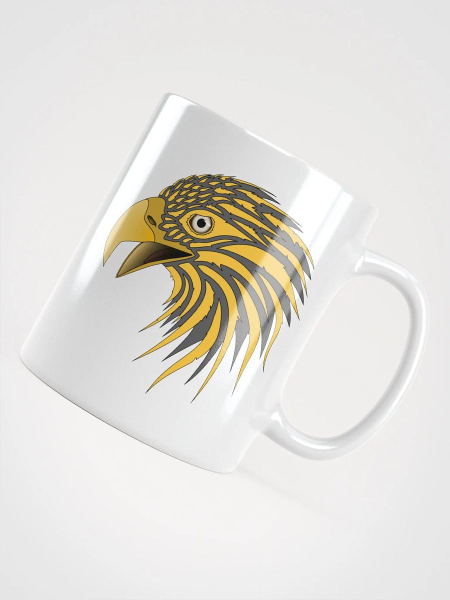 White Glossy Mug, Eagle product image (12)