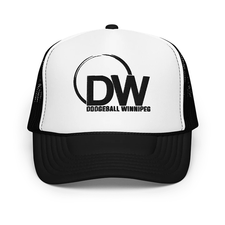 Dodgeball Winnipeg Foam Trucker Hat (Dark) product image (4)