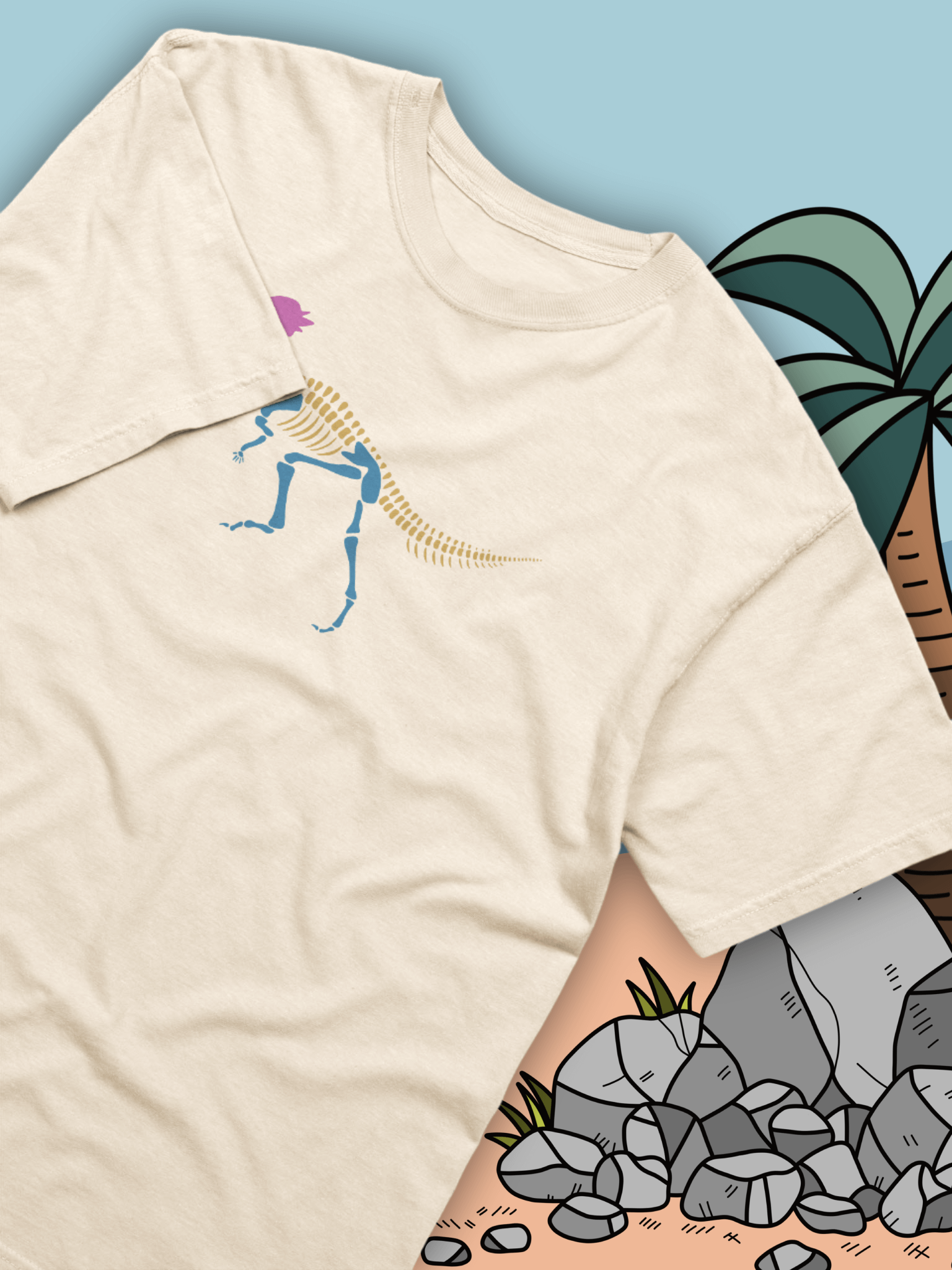 Pachycephalosaurus Unisex T-shirt product image (11)