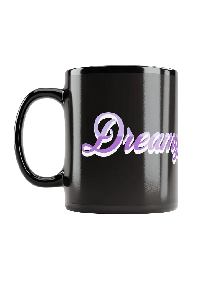 Merbit & Dreamy Black Glossy Mug product image (2)