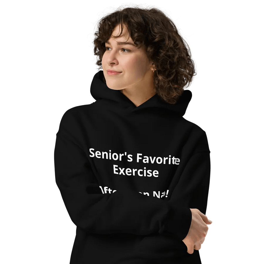 Age is just a number, but comfort is forever—rock it with style in your oversized hoodie product image (4)