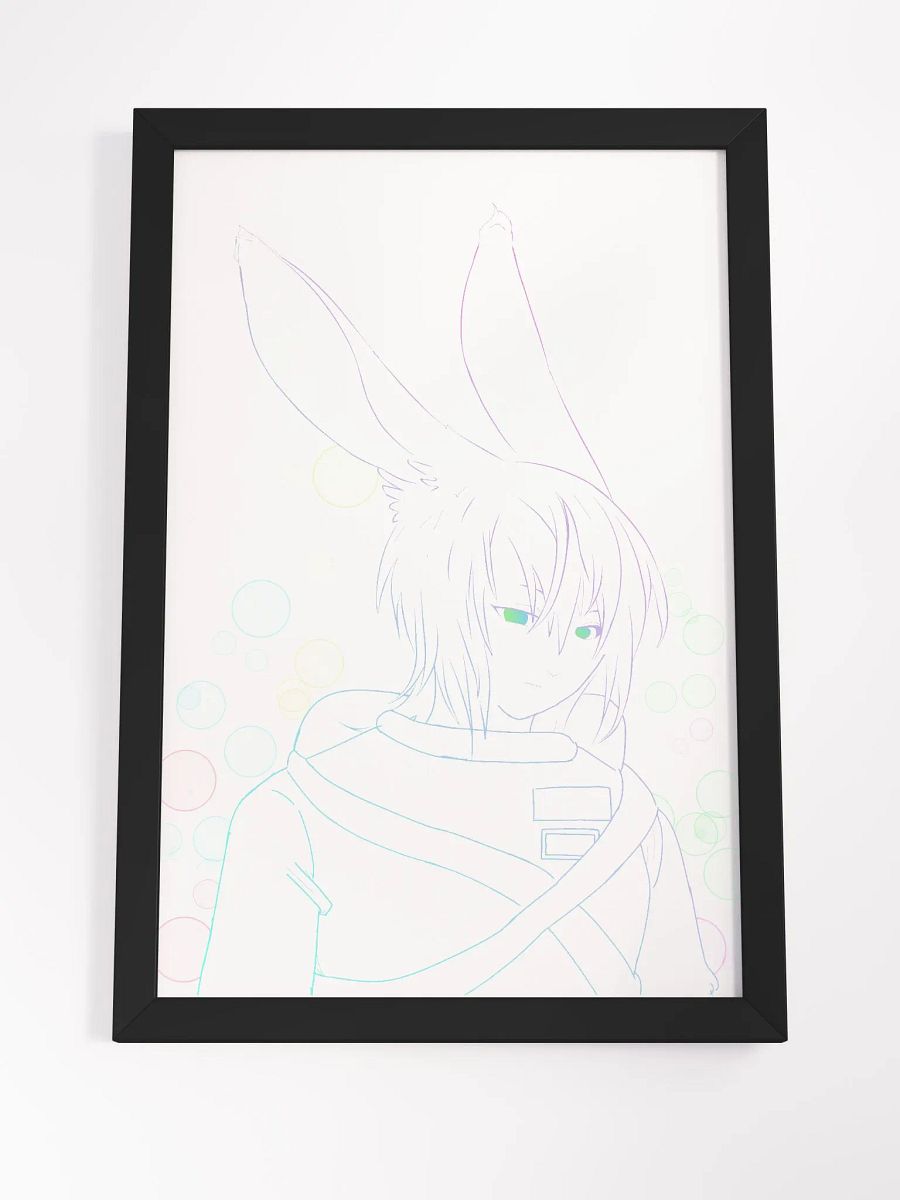 Bubblegum Bunn framed poster product image (7)