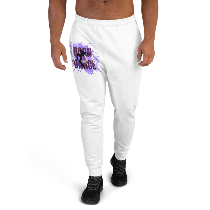 Dynamic Born to Dance His Silhouette Wave Men's Joggers product image (1)
