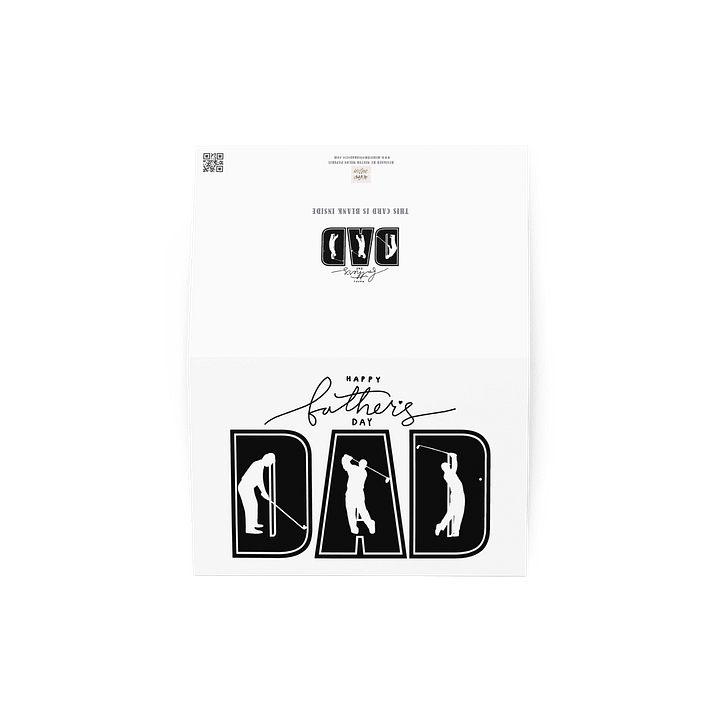 DAD Golfers Father's Day Card product image (4)