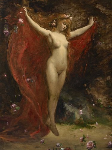 La Vision by Carolus-Duran (1883)

Oil on canvas | Charles Auguste Émile Durand, known as Carolus-Duran (1837–1917)

 #Prints...