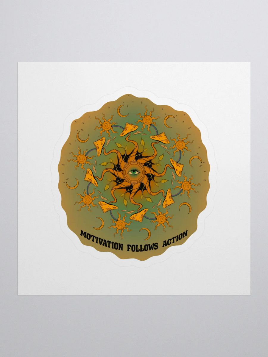 Sticker - Motivation Follows Action product image (1)